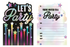 Let's Party 8 Pack Invitations