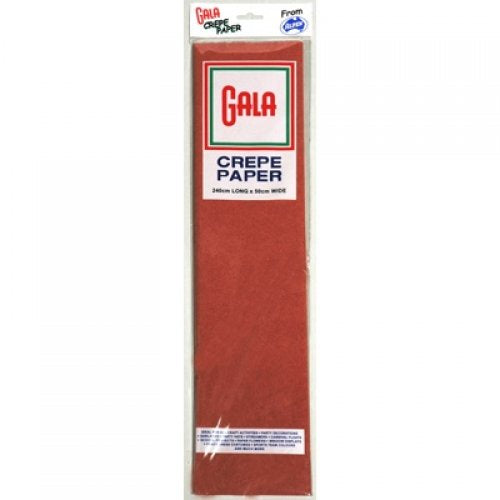 Gala Crepe Paper Ruby 240cmx50cm