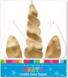 Unicorn Candles 3 Pack