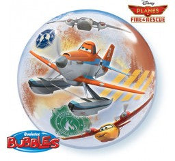 Bubble Balloon 22" Planes Fire & Rescue