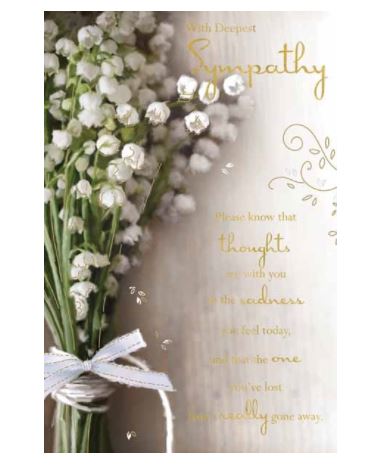 "With Deepest Sympathy" Card