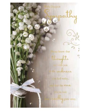 "With Deepest Sympathy" Card