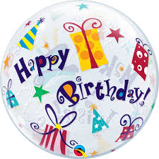 Happy Birthday Make A Wish 22''/56cm Bubble