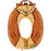 Monkey Number 0 40''/102cm Foil Balloon