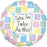 Twins Are Twice As Nice 18'' Foil Balloon