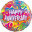 Happy Anniversary 18'' Foil Balloon