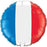 Foil Balloon French Flag