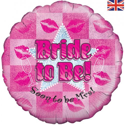 Bride To Be 18'' Foil Balloon