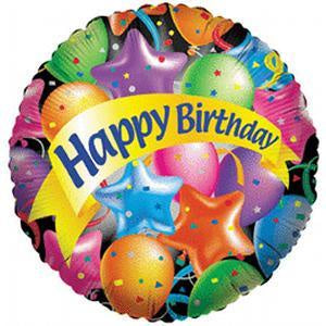 36" Foil Balloon Happy Birthday Balloons