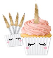 Unicorn Cupcake & Candle Kit