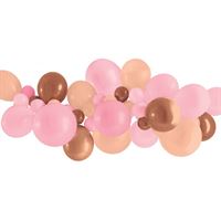 Balloon Garland 35 Balloons -Pinks & Rose Gold DIY UNINFLATED