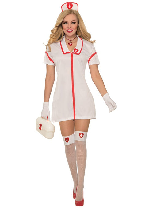 Adult Nurse Costume and Headband