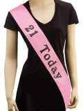 21 Today Pink Sash