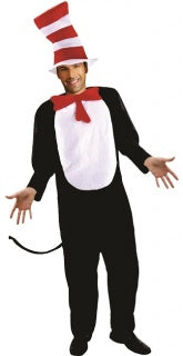 Cat with Hat Adult Costume