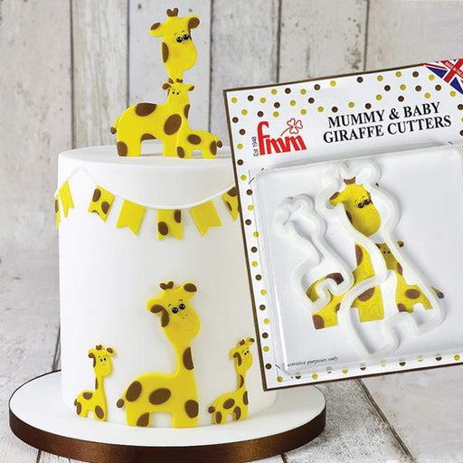 FMM Mummy & Baby Giraffe Cutters