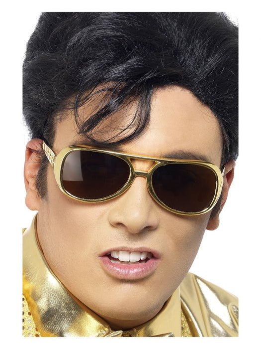 Gold Elvis Shades