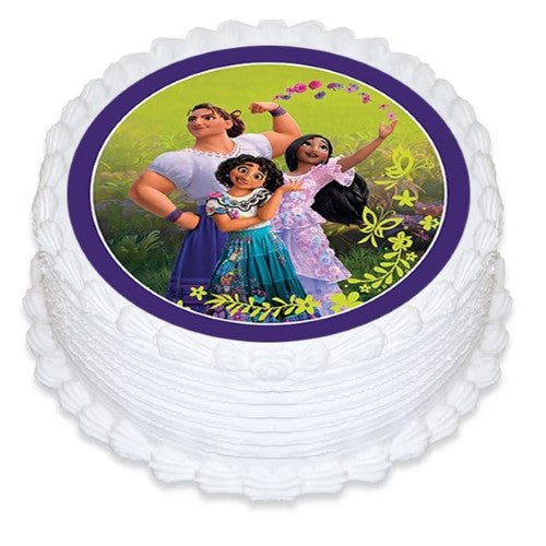 Encanto - Round Edible Icing Image - 6.3 Inch / 16cm