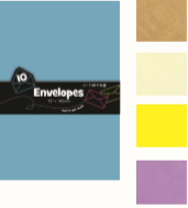 Envelope Small Blue 15 Pack