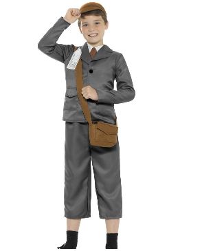 Kids WW2 Evacuee Costume
