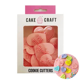 Valentines Day  Cookie Cutters  11 Pieces