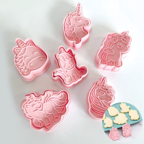 Unicorn Cookie Cutters and Embossers Set of 6