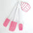 Silicone Spatula & Brush Set  3 Pieces
