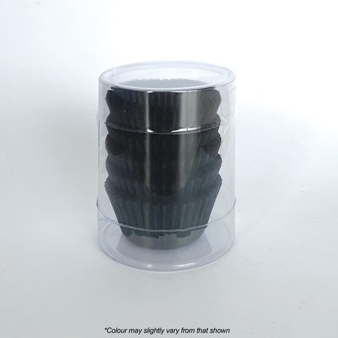 390 Baking Cups - Black - 100 Piece Pack