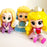Mini Disney Princess Figurine Cake Topper Set of 6pcs