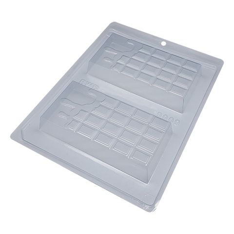 BWB Melted Chocolate Bar Mould 3D Mould 3 Piece