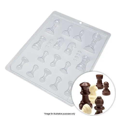Chess Pieces Choc Mould