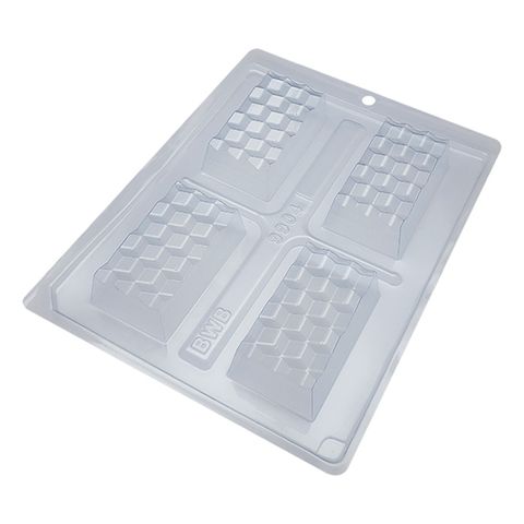 BWB Mini Textured Slab Mould 3D Mould 3 Piece