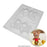 BWB Medium Bear With Heart Mould 3 Piece
