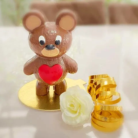 BWB Medium Bear With Heart Mould 3 Piece