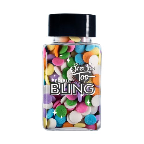Over The Top Edible Bling Pastel Confetti 55g