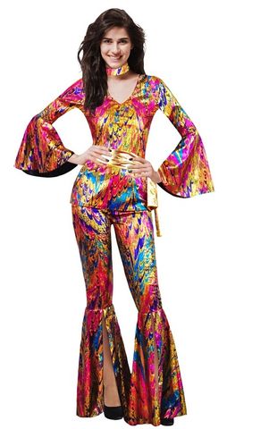 Adult Disco Doll Costume