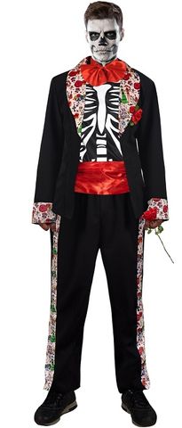 Adult Day Of The Dead Costume