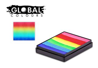 Bright Rainbow Split Cake Make Up 50g