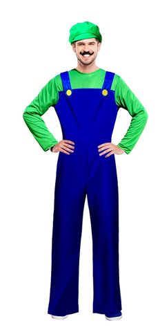 Green Plumber Adult Costume