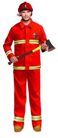 Fireman Adult Costume