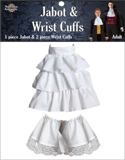Jabot & Wrist Cuffs White