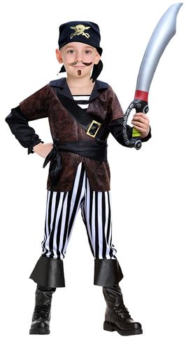 Carribean Pirate Boy Costume