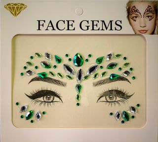 Face Jewels Glitter Stickers