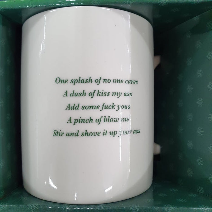 Assorted humorous Christmas Coffee Mugs