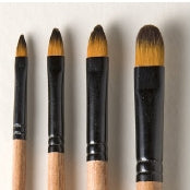 Filbert Tip Renoir Brush - 3 Sizes