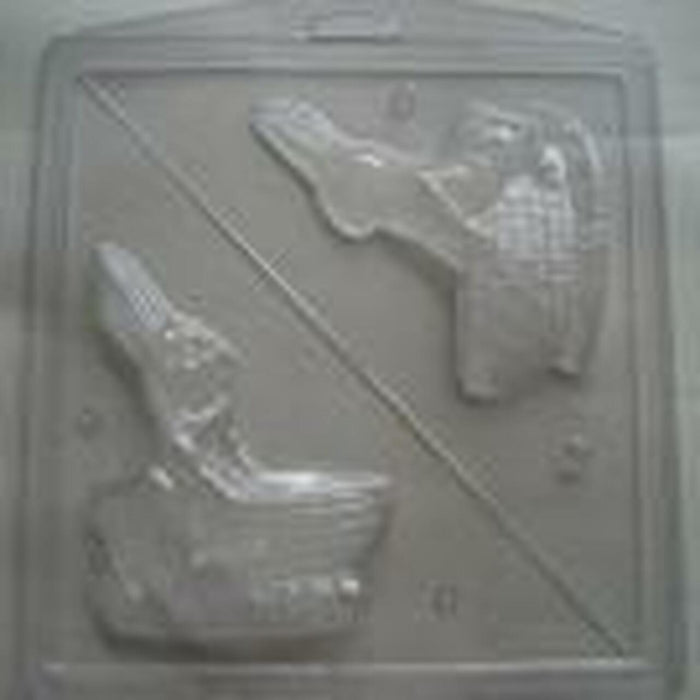 Easter Bunny And Basket Chocolate Mould