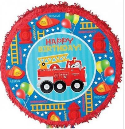 Fire Engine Fun Pinata — Red Fox Party Supplies