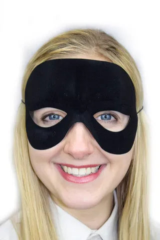 Flocked Mask - Black