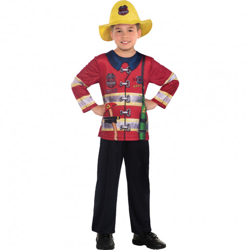 Firefighter Kids Costume