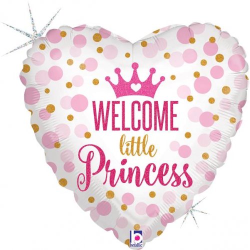 Glitter Baby Princess Holographic 18" Foil