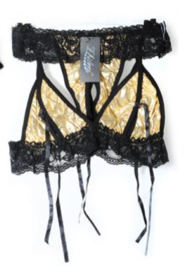 Assorted Metallic Lingerie Set